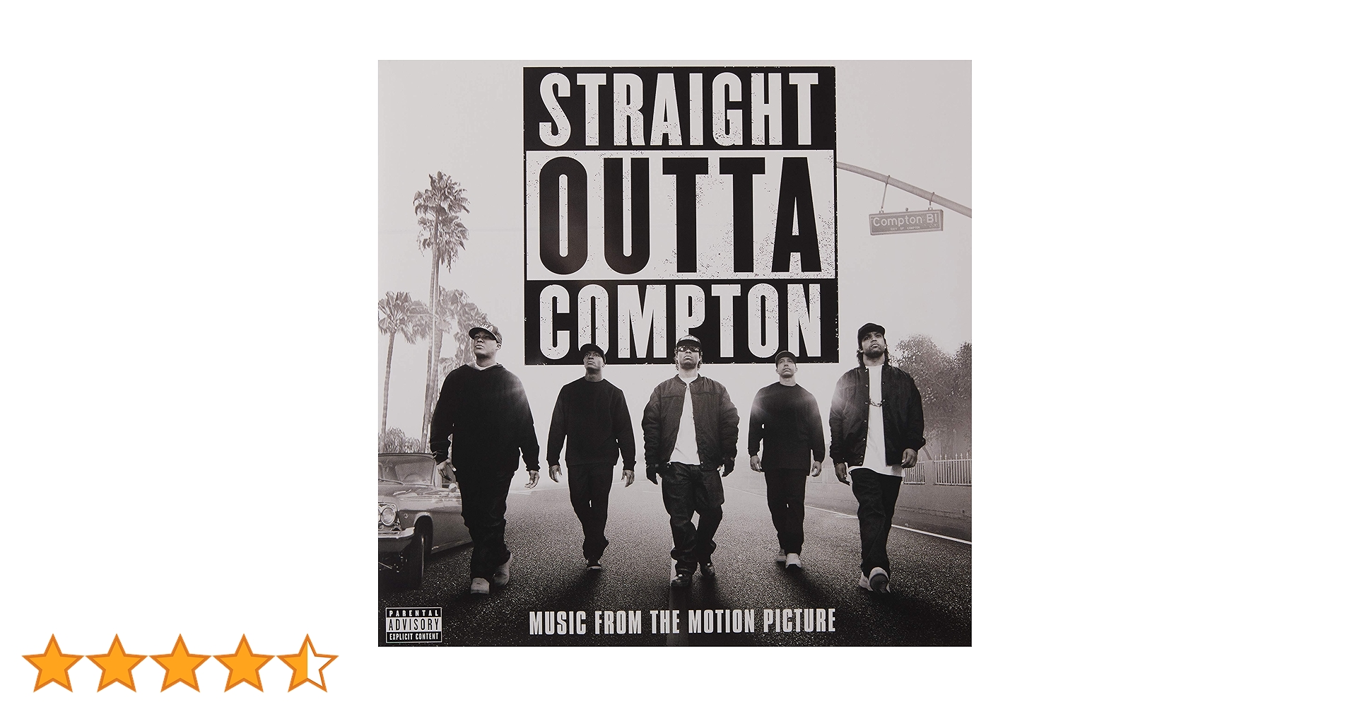 洋楽 STRAIGHT OUTTA COMPTON SOUNDTRACK LP OST / Straight Outta Compton (2LP) | Gorilla Fu